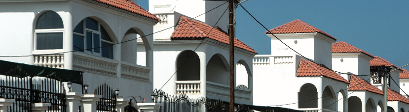 Djibouti row of houses