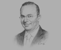 Sketch of Bishr Baker, Managing Partner, Ernst & Young (EY) Jordan & Iraq
