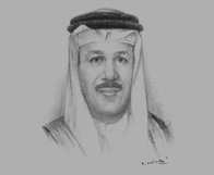 Sketch of Abdul Latif bin Rashed Al Zayani, GCC Secretary-General, on regional development and security 