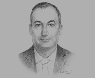 Sketch of  Samir Hadj Ali, Country Managing Partner