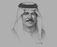 Sketch of King Hamad bin Isa Al Khalifa on the report of the Bahrain Independent Commission of Inquiry (BICI)