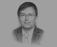 Sketch of  Stephen Tricks, Consultant, Clyde & Co