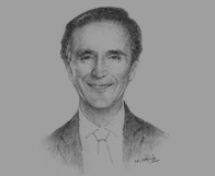 Sketch of Lord Green of Hurstpierpoint, UK Minister of State for Trade and Investment
