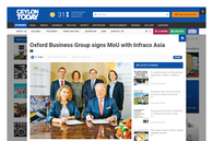 OBG signs MoU with InfraCo Asia