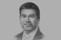 Sketch of <p>Badlisham Ghazali, Former CEO, Multimedia Development Corporation (MDeC) </p>
