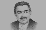 Sketch of <p>Javier Gutiérrez, President, Ecopetrol</p>
