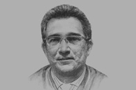 Sketch of <p>Eleuberto Antonio Martorelli, President, Odebrecht Colombia</p>
