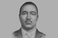 Sketch of <p>Moses Ikiara, Managing Director, Kenya Investment Authority</p>

