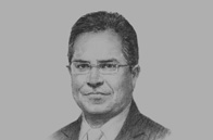Sketch of <p>Javed Ahmad, Managing Director, Bank Islam Brunei Darussalam (BIBD)</p>
