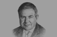 Sketch of <p>Robert Walter MP, Chair, UK All-Party Parliamentary Group on Egypt</p>
