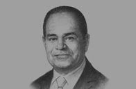 Sketch of <p>President Abdel Fattah El Sisi</p>
