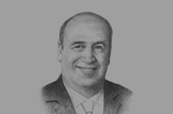 Sketch of <p>OBG talks to Ahmed Heikal, Chairman and Founder, Qalaa Holdings</p>
