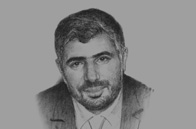 Sketch of <p>Mohamed Laid Benamor, President, Algerian Chamber of Commerce and Industry</p>
