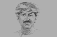 Sketch of <p>Hamood Al Zadjali, Executive President, Central Bank of Oman (CBO)</p>
