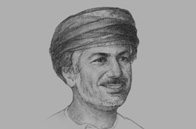 Sketch of <p>Khalid M Al Zubair, Managing Director, The Zubair Corporation, and Chairman, Ominvest</p>
