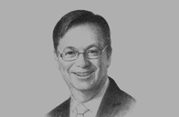 Sketch of <p>Alex Thursby, Group CEO, National Bank of Abu Dhabi (NBAD)</p>
