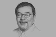 Sketch of <p>Ramon R Jimenez Jr, Secretary, Department of Tourism (DoT)</p>
