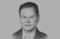 Sketch of <p>Lim Jock Seng, Minister of Foreign Affairs and Trade II of Brunei Darussalam</p>
