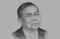 Sketch of <p>Adenan Satem, Chief Minister of Sarawak</p>
