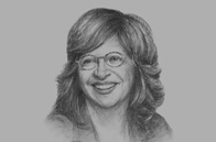 Sketch of <p>Cecilia Álvarez-Correa, Colombian Minister of Trade, Industry and Tourism</p>
