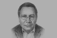 Sketch of <p>Loi Bakani, Governor, Bank of Papua New Guinea (BPNG)</p>
