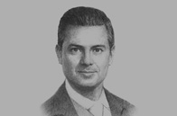 Sketch of <p> President Enrique Peña Nieto</p>
