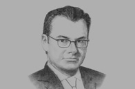 Sketch of <p>Luis Videgaray Caso, Minister of Finance and Public Credit</p>
