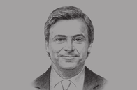 Sketch of <p>Carlo Calenda, Deputy Minister of Economic Development of Italy</p>
