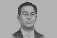 Sketch of <p>U Zay Yar Aung, Chairman, Myanmar Investment Commission (MIC)</p>
