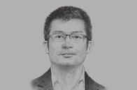 Sketch of <p>Liman Zhang, Managing Director, Huawei</p>
