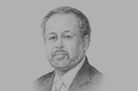 Sketch of <p>President Ismaïl Omar Guelleh</p>
