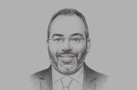 Sketch of <p>Carlos Lopes, Executive Secretary, UN Economic Commission for Africa</p>
