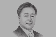 Sketch of <p>Cesar V Purisima, Secretary, Department of Finance</p>
