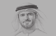 Sketch of <p>Mohamed Juma Al Shamisi, CEO, Abu Dhabi Ports</p>
