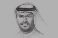 Sketch of <p>Khaldoon Khalifa Al Mubarak, Group CEO and Managing Director, Mubadala Development Company</p>
