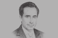 Sketch of <p>Jorge Familiar, Vice-President for Latin America and the Caribbean, World Bank</p>
