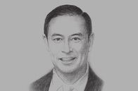 Sketch of <p>Thomas Lembong, Chairman, Indonesia Investment Coordinating Board (BKPM)</p>
