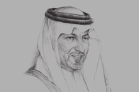Sketch of <p>Prince Khalid bin Faisal Al Saud, Governor, Makkah Region</p>
