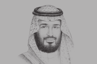 Sketch of <p> Deputy Crown Prince Mohammed bin Salman bin Abdulaziz Al Saud, Chairman, Council of Economic and Development Affairs</p>
