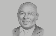 Sketch of <p>Abdul-Nashiru Issahaku, Governor, Bank of Ghana</p>
