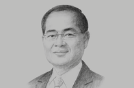 Sketch of <p>Lim Hng Kiang, Singapore Minister for Trade and Industry (Trade)</p>
