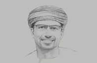 Sketch of <p>Abdulaziz Mohammed Al Balushi, Group CEO, OMINVEST</p>
