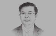 Sketch of <p>Dinh Tien Dung, Minister of Finance</p>
