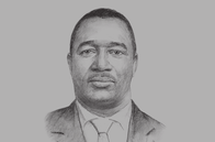 Sketch of <p>Moses Ikiara, Managing Director, Kenya Investment Authority</p>
