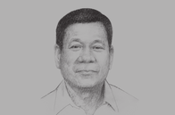 Sketch of <p>President Rodrigo Duterte</p>

