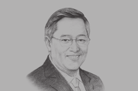 Sketch of <p>Carlos G Dominguez III, Secretary, Department of Finance</p>
