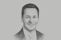 Sketch of <p>Steven Ciobo, MP and Minister for Trade, Tourism and Investment of Australia</p>
