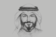 Sketch of <p>Khaled Abdulrazzaq Al Khaled, Vice-Chairman and CEO, Boursa Kuwait</p>
