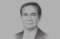 Sketch of <p> Prime Minister Prayut Chan-o-cha</p>
