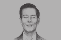 Sketch of <p>Yol Phokasub, President, Central Group</p>
